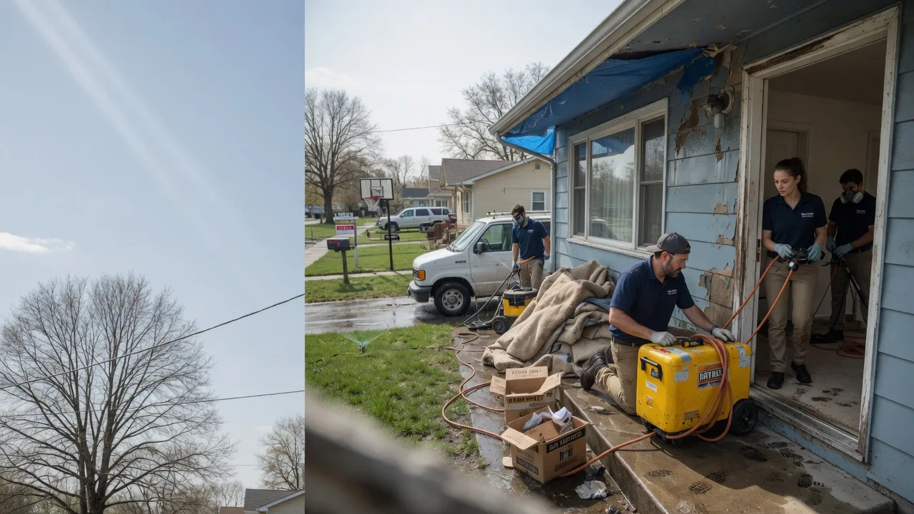 Basement Flood Cleanup in Poolesville, MD near me